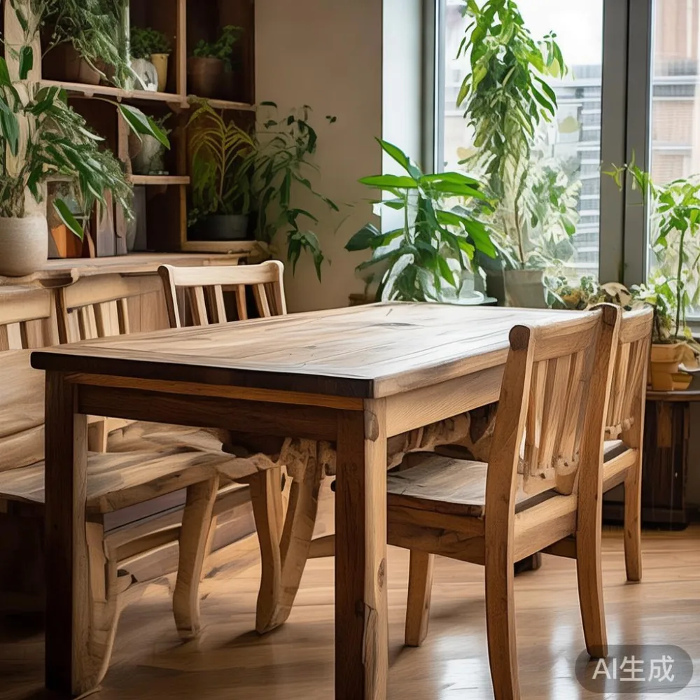 원목 가구, 가격은 무엇으로 결정되는가 — corner of a small condo apartment with wooden fl